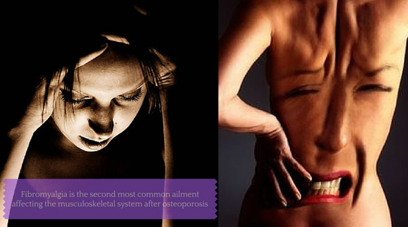 Fibromyalgia causes widepsread pain and other pain-related symptoms.