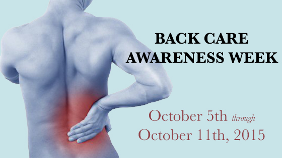 Back Care Awareness Week