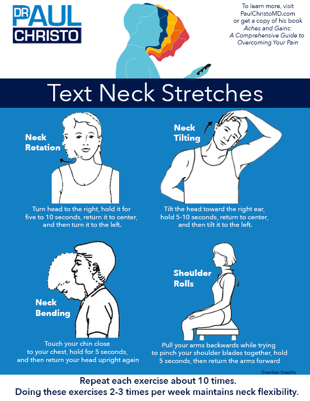 Text Neck Stretches