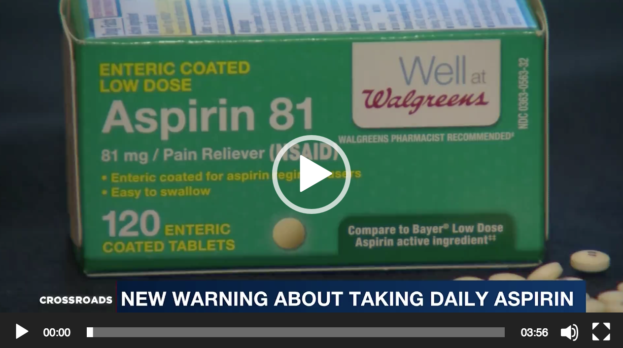 New Warning about Taking Daily Aspirin