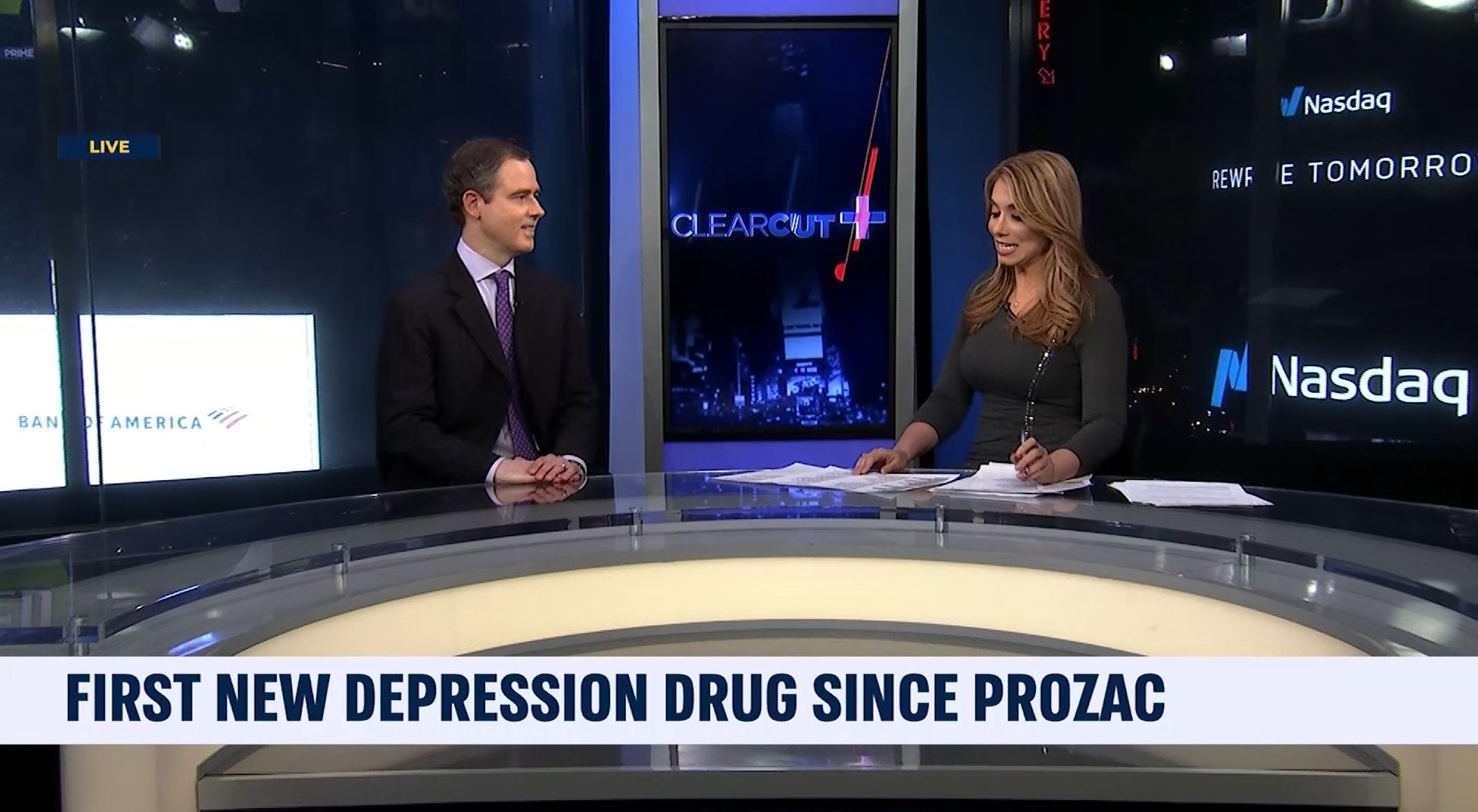 First New Depression Drug Since Prozac