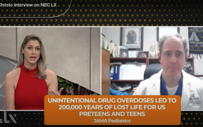 Dr. Christo on NBC LX – Drug Overdoses in Teens and Preteens